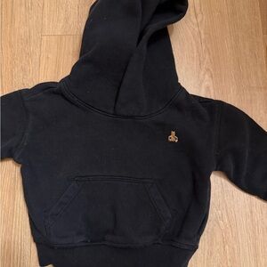 Gap baby black Hoodie with Bear Logo